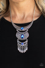 Load image into Gallery viewer, Paparazzi Necklace - Lunar Enchantment - Blue