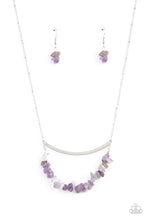 Load image into Gallery viewer, Paparazzi Necklace - Pebble Prana - Purple