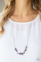 Load image into Gallery viewer, Paparazzi Necklace - Pebble Prana - Purple