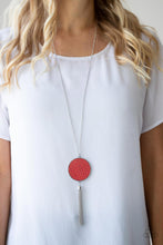 Load image into Gallery viewer, Paparazzi Necklace - Wondrously Woven - Red