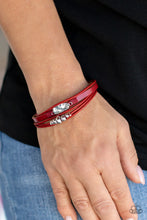 Load image into Gallery viewer, Paparazzi Bracelet - Tahoe Tourist - Red