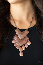 Load image into Gallery viewer, Paparazzi Necklace - Keys to the ANIMAL Kingdom - Copper