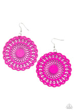 Load image into Gallery viewer, Paparazzi Earring - Island Sun - Pink