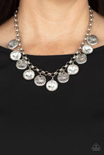 Load image into Gallery viewer, Paparazzi Necklace - Spot On Sparkle - White