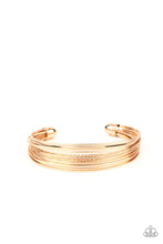 Load image into Gallery viewer, Paparazzi Bracelet - This Girl is on WIRE - Gold