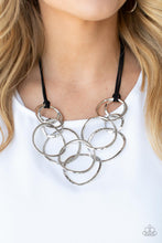 Load image into Gallery viewer, Paparazzi Necklace - Spiraling Out of COUTURE - Silver
