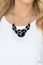 Load image into Gallery viewer, Paparazzi Necklace - Glitzy Goddess - Black
