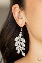 Load image into Gallery viewer, Paparazzi Earring - Ice Garden Gala - White