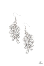 Load image into Gallery viewer, Paparazzi Earring - Ice Garden Gala - White
