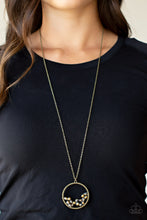 Load image into Gallery viewer, Paparazzi Necklace - Galactic Glow - Brass