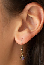 Load image into Gallery viewer, Paparazzi Necklace - Galactic Glow - Brass