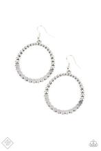 Load image into Gallery viewer, Paparazzi Earring - Rustic Society - Silver