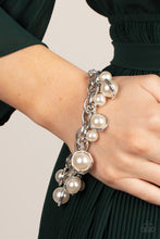 Load image into Gallery viewer, Paparazzi Bracelet - Orbiting Opulence - White