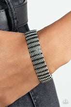 Load image into Gallery viewer, Paparazzi Bracelet - The GRIT Factor - Black