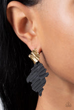 Load image into Gallery viewer, Paparazzi Earring - Crimped Couture - Gold