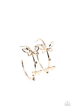 Load image into Gallery viewer, Paparazzi Earring - Full Out Flutter - Gold