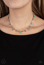 Load image into Gallery viewer, Paparazzi Necklace - Sahara Social - Blue Choker