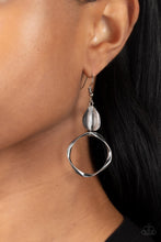 Load image into Gallery viewer, Paparazzi Earring - All Clear - White
