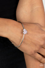 Load image into Gallery viewer, Paparazzi Bracelet - Heart of Ice - Pink