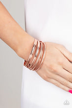 Load image into Gallery viewer, Paparazzi Bracelet - Stackable Shimmer - Copper
