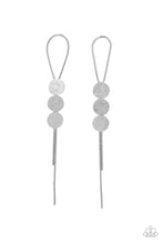 Load image into Gallery viewer, Paparazzi Earring - Bolo Beam - Silver