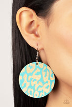 Load image into Gallery viewer, Paparazzi Earring - Catwalk Safari - Blue