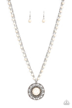 Load image into Gallery viewer, Paparazzi Necklace - Sahara Suburb - White