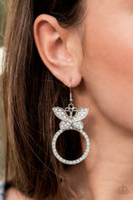 Load image into Gallery viewer, Paparazzi Earring - Paradise Found - White