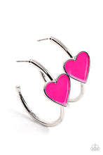 Load image into Gallery viewer, Paparazzi Earring - Kiss Up - Pink