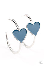 Load image into Gallery viewer, Paparazzi Earring - Kiss Up - Blue