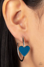 Load image into Gallery viewer, Paparazzi Earring - Kiss Up - Blue