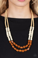 Load image into Gallery viewer, Paparazzi Necklace - Bermuda Bellhop - Brown