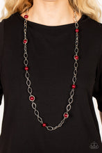 Load image into Gallery viewer, Paparazzi Necklace - Fundamental Fashion - Red