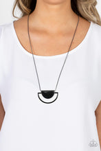 Load image into Gallery viewer, Paparazzi Necklace - Lunar Phases - Black