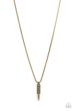 Load image into Gallery viewer, Paparazzi Necklace - Highland Hunter - Brass