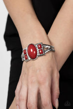 Load image into Gallery viewer, Paparazzi Bracelet - A Touch of Tiki - Red