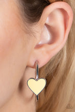 Load image into Gallery viewer, Paparazzi Earring - Kiss Up - Yellow