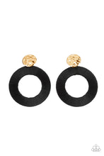 Load image into Gallery viewer, Paparazzi Earring - Strategically Sassy - Black