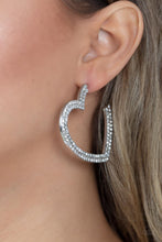 Load image into Gallery viewer, Paparazzi Earring - AMORE to Love - White