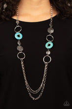 Load image into Gallery viewer, Paparazzi Necklace - Grounded Glamour - Blue