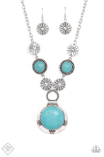 Load image into Gallery viewer, Paparazzi Necklace - Saguaro Garden - Blue