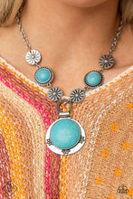 Load image into Gallery viewer, Paparazzi Necklace - Saguaro Garden - Blue