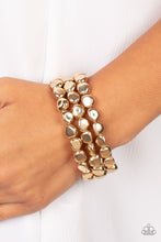 Load image into Gallery viewer, Paparazzi Bracelet - HAUTE Stone - Gold