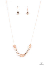 Load image into Gallery viewer, Paparazzi Necklace - Space Glam - Rose Gold