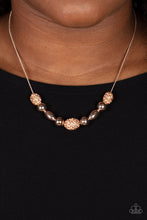 Load image into Gallery viewer, Paparazzi Necklace - Space Glam - Rose Gold