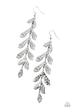 Load image into Gallery viewer, Paparazzi Earring - Lead From the FROND - Silver