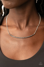 Load image into Gallery viewer, Paparazzi Necklace - Collar Poppin Sparkle - Silver