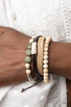 Load image into Gallery viewer, Paparazzi Bracelet - DRIFTER Away - Green