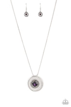Load image into Gallery viewer, Paparazzi Necklace - Make Me a MEDALLION-aire - Purple