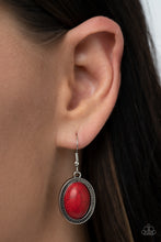 Load image into Gallery viewer, Paparazzi Necklace - All-Natural Nostalgia - Red